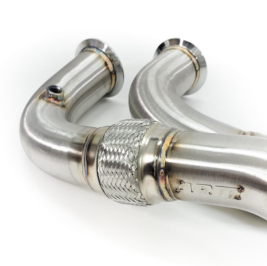 BMW G-SERIES 750i 850i X5 X6 X7 N63R/N63B 3" CATLESS DOWNPIPES - ARM Motorsports