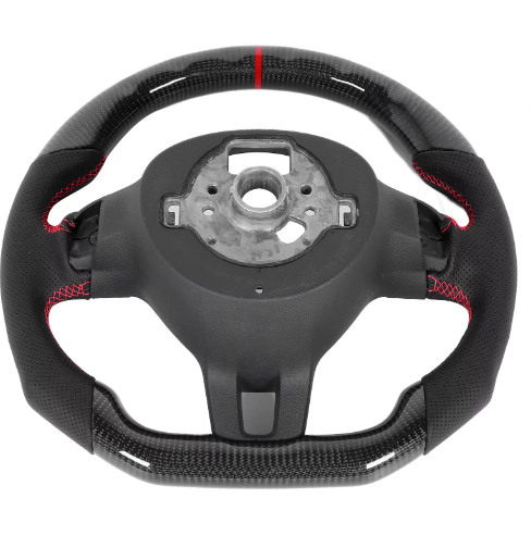 Custom Carbon & Leather Steering Wheel - VW Golf/GTI/R (2009-2013)