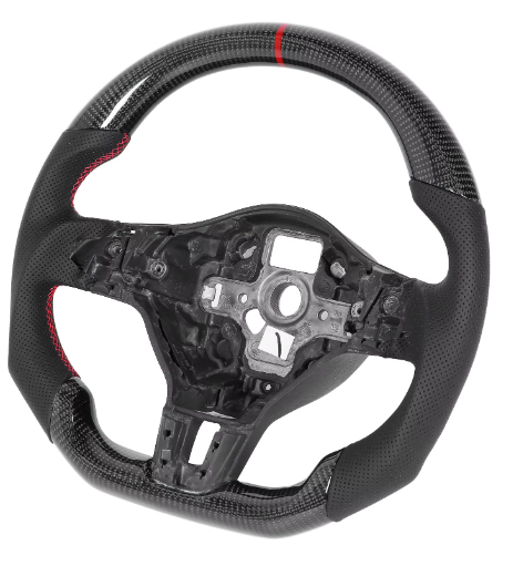 Custom Carbon & Leather Steering Wheel - VW Golf/GTI/R (2009-2013)